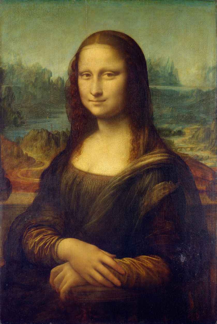 woman art painting mona lisa